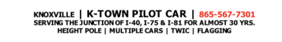 K-TOWN PILOT CAR advertisement