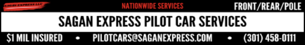 SAGAN EXPRESS PILOT SERVICE advertisement