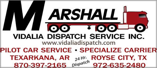 VIDALIA DISPATCH SERVICE INC advertisement